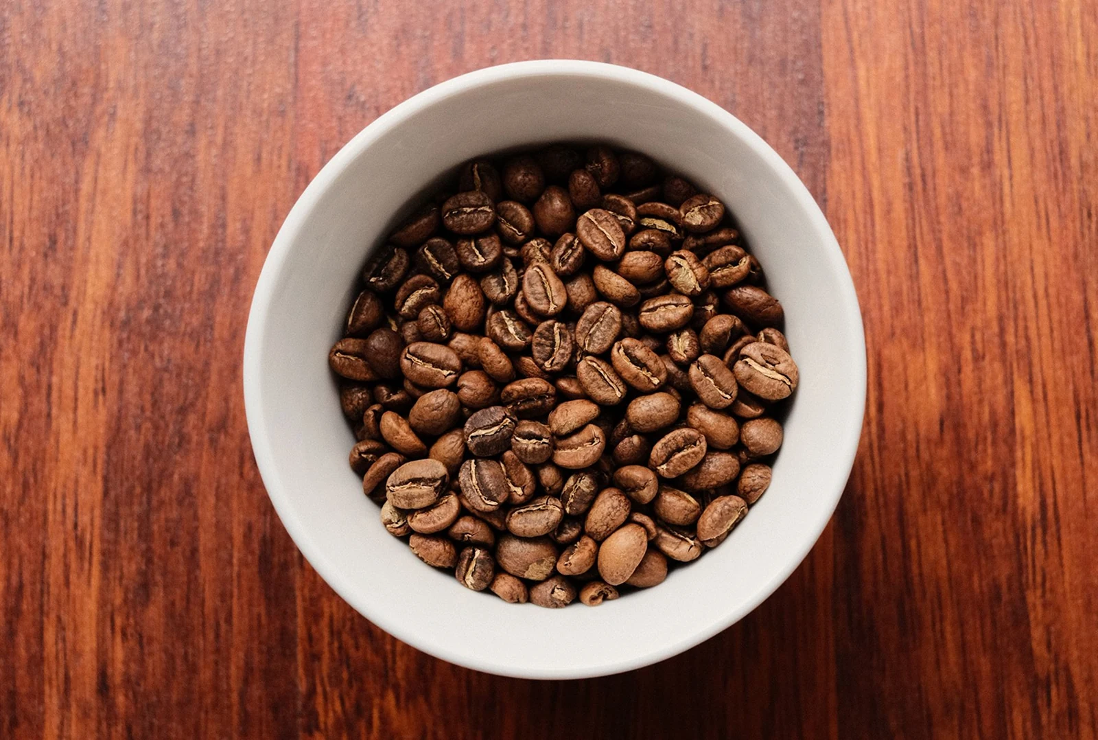Roasted coffee beans