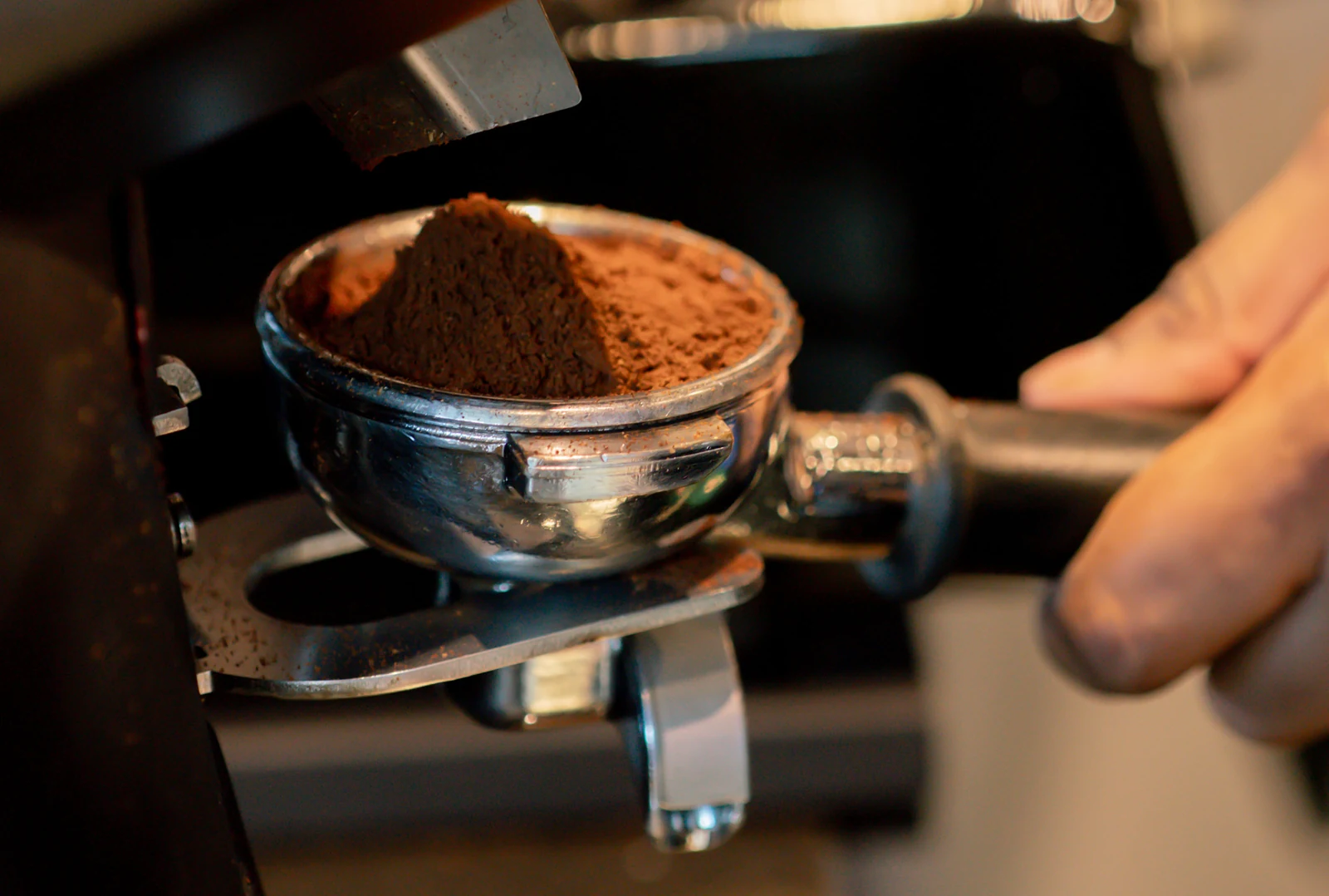 Coffee brewing at The Legends Lounge