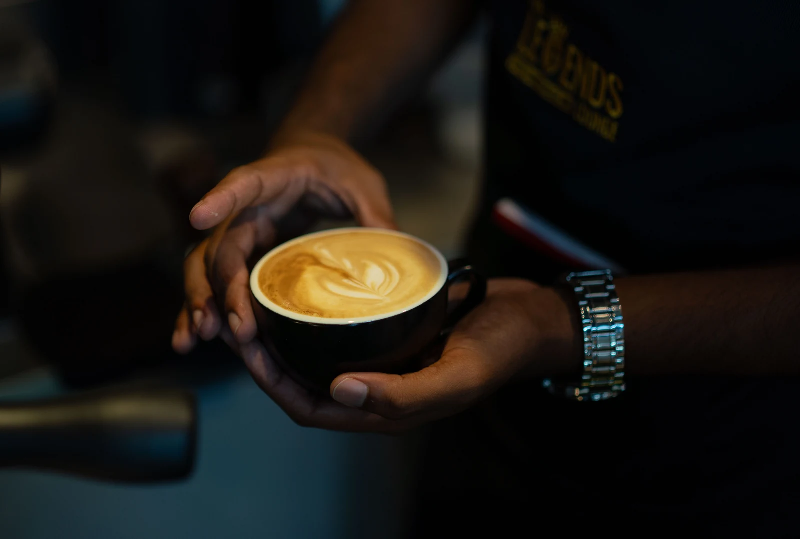 Coffee being poured