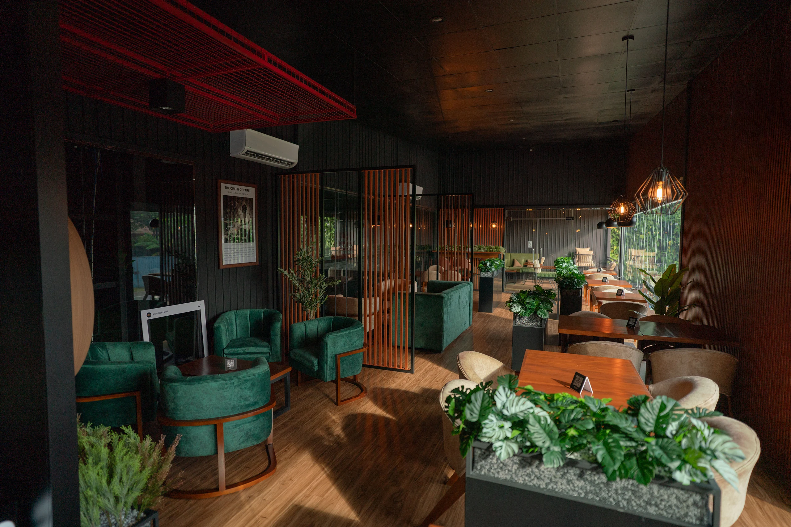 The Legends Lounge interior