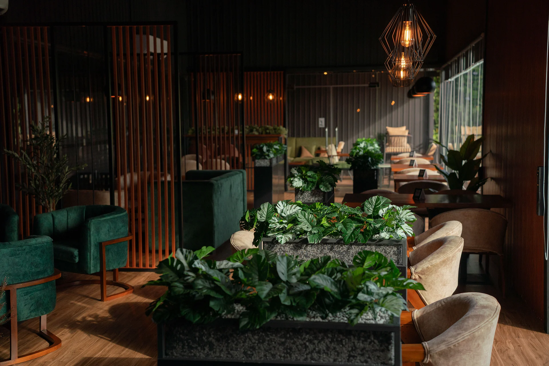The Legends Lounge interior